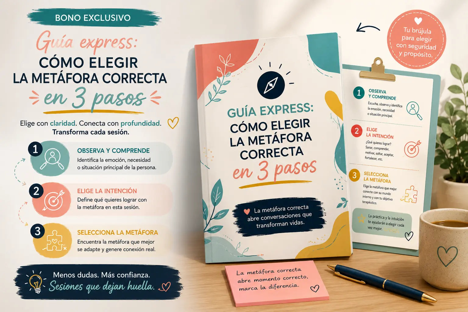 Bono 1 — Guía express para elegir la metáfora correcta