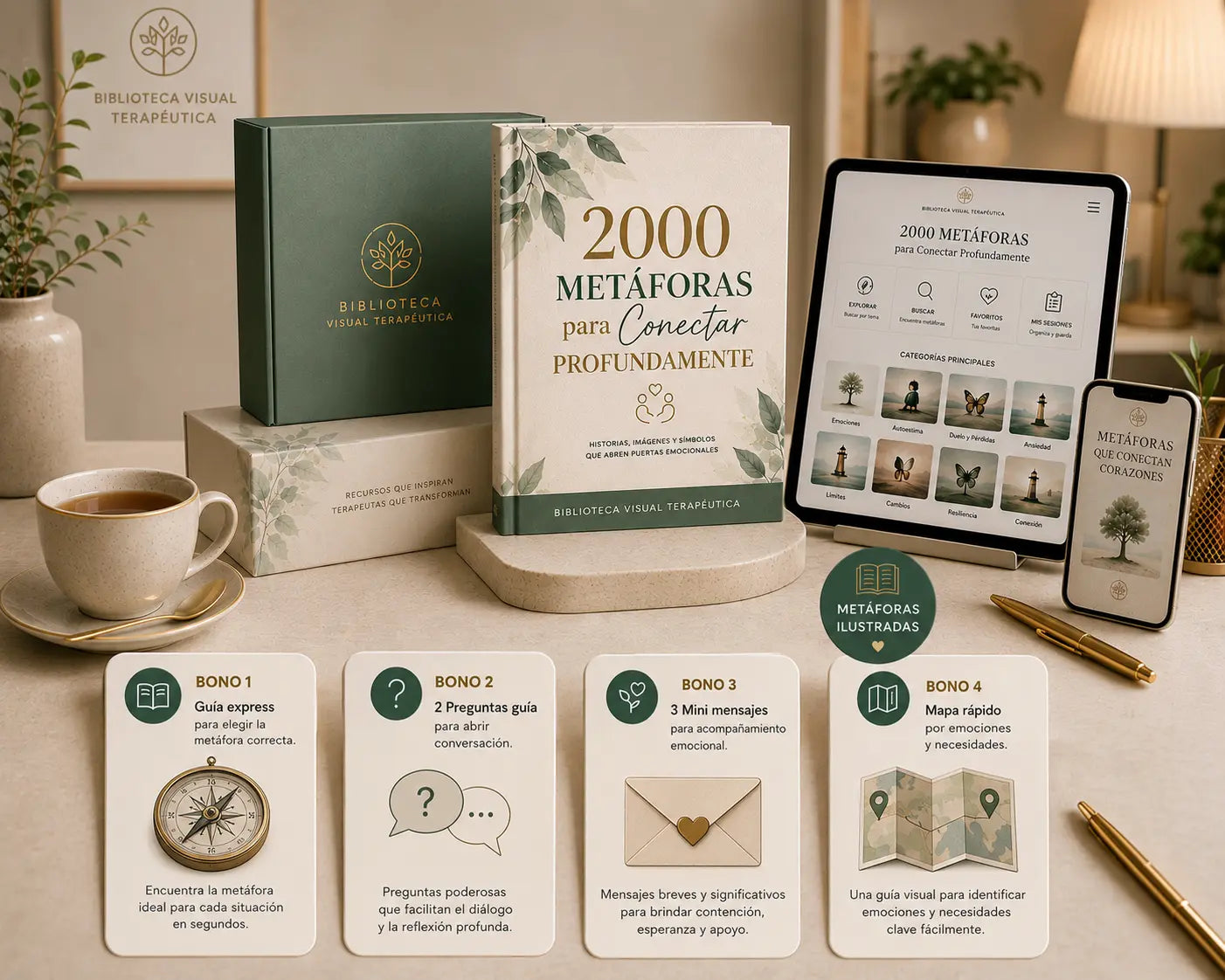 2000 Metáforas Ilustradas - Pack Completo